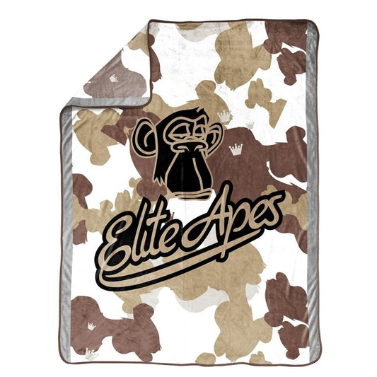 Elite Apes Throw 46"x60" Microfiber Urban Vibes C/P 12