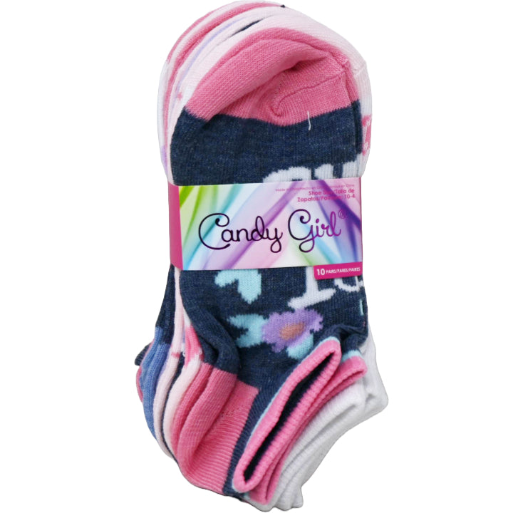 10pk CG GROW POSITIVE NS SOCKS SIZE 6-8 C/P 60