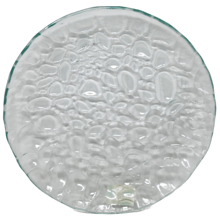 11.5" ROUND GLASS PLATE C/P 18