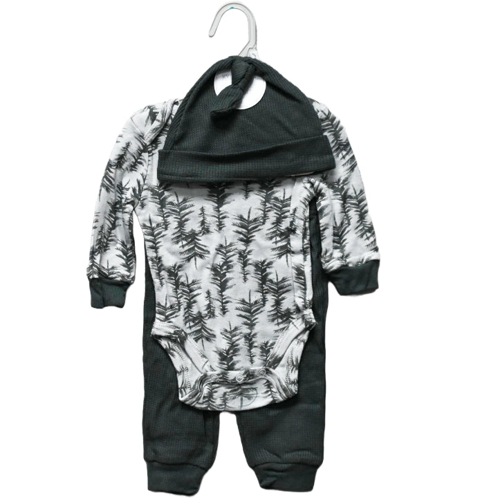 3pc TREES GREY JOGGER SET C/P 48
