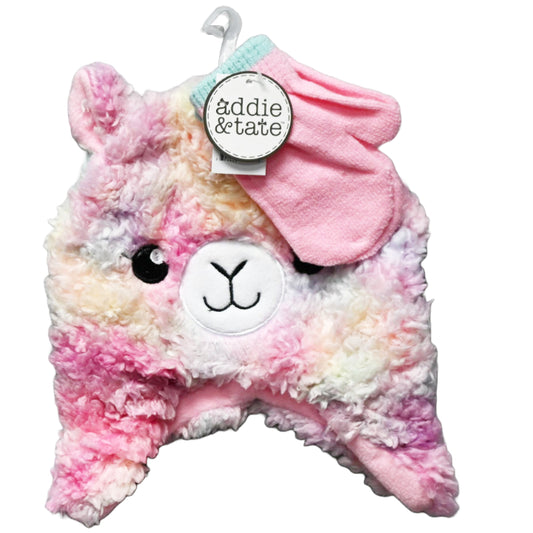 TODDLER PLUSH KOALA CRITTER SCANDI & MITTEN SET C/P 96