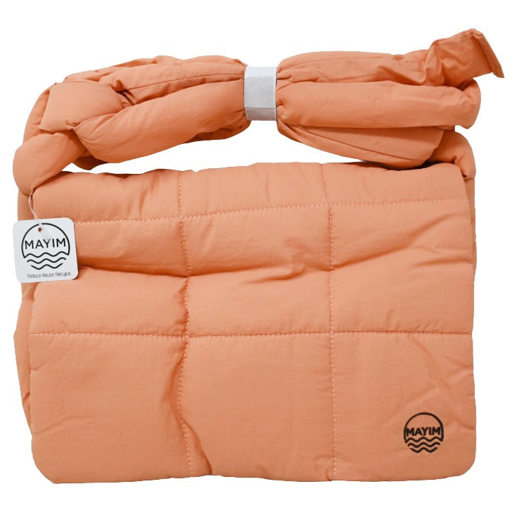 Peach Quilted Crossbody Bag C/P 48