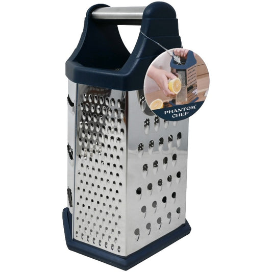 Nvy 6-Sided Grater C/P 12 Phantom Chef