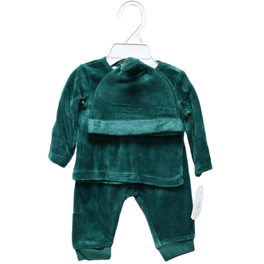 3pc COURAGE GREEN JOGGER SET - VELOUR C/P 48