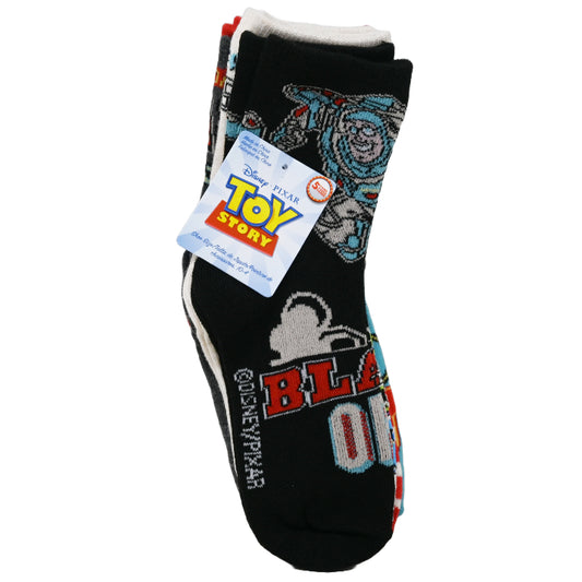 5pk TOY STORY 4 GIDDY UP CREW SOCKS SIZE 6-8 C/P 60