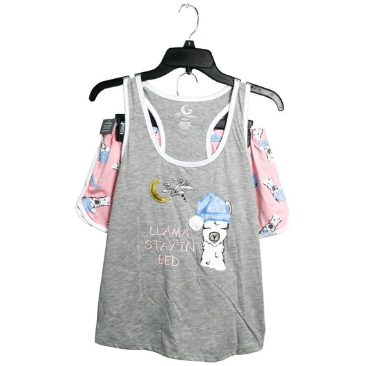 2pc Llama Tank Short Set C/P 14 PJ Couture