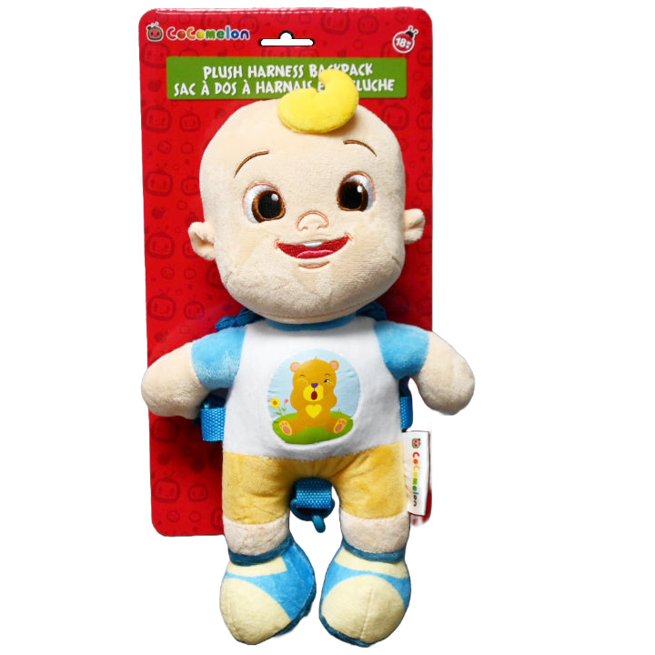JJ COCOMELON PLUSH TOY HARNESS BACKPACK C/P 24 Candle Media