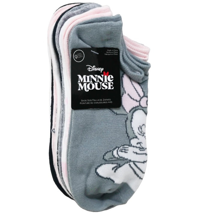 9pk MINNIE MOUSE SO SWEET NS SOCKS SIZE 9-11 C/P 60