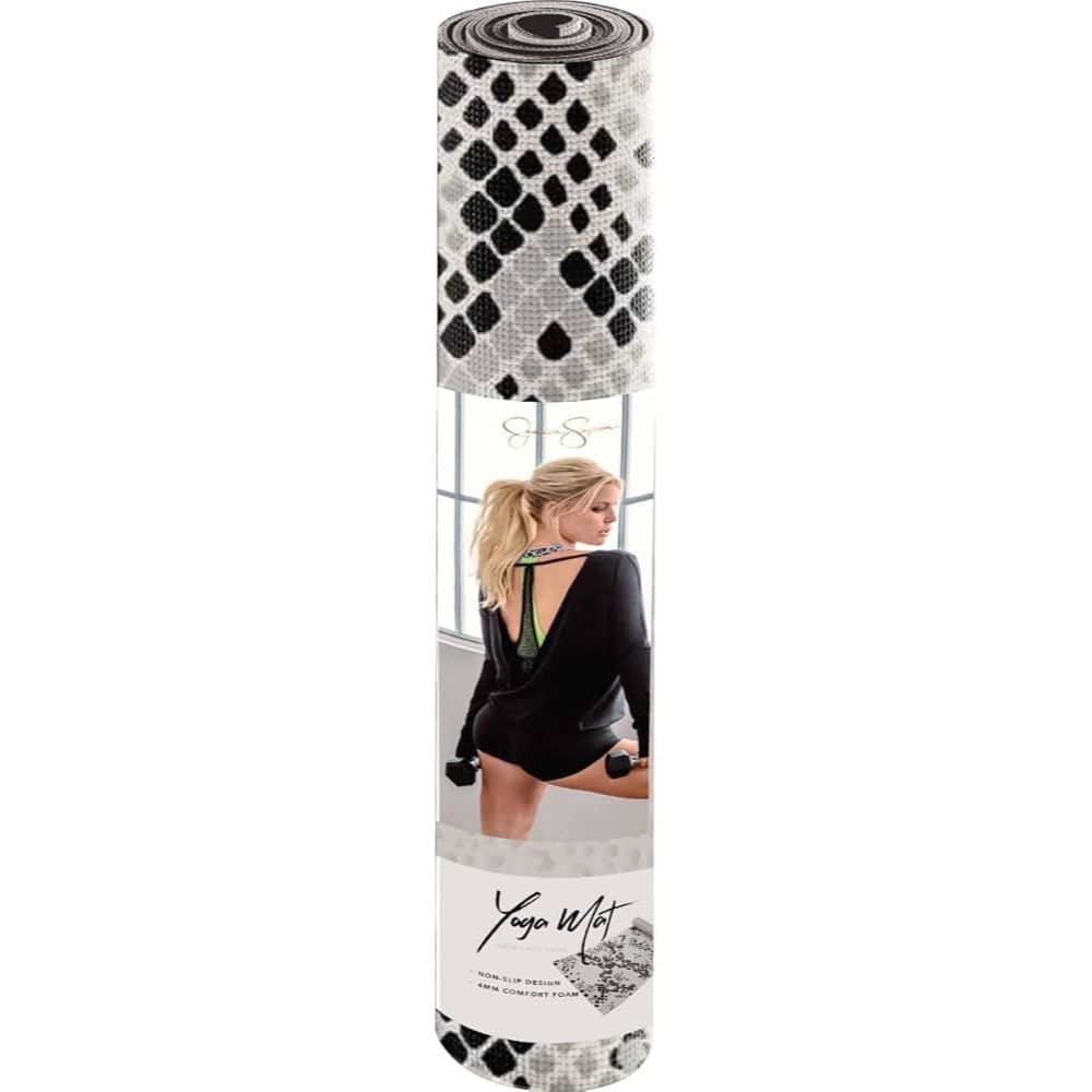 JESSICA SIMPSON 4mm TWO-TONE YOGA MAT C/P 12