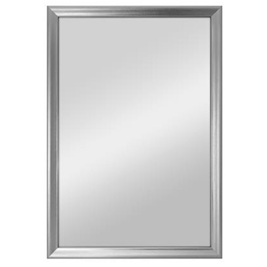 23x34.25" LARA PEWTER FRAMED MIRROR C/P1