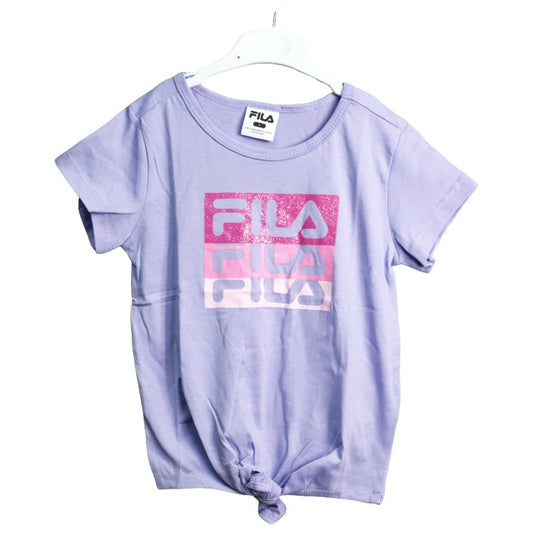 Girls Lav Logo Tee C/P 48 Fila