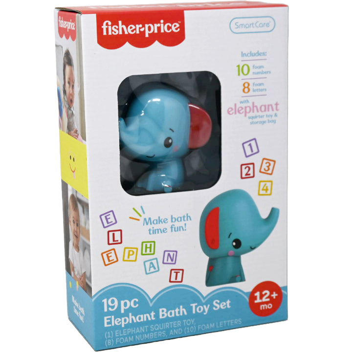 FISHER PRICE ELEPHANT BATH PLAYSET C/P 12