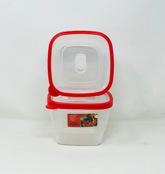 1700ML SQUARE FOOD CONTAINER C/P 24