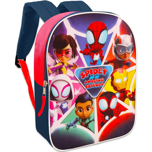 15x11.5x4.5" SPIDEY AND FRIENDS OPP BACKPACK C/P 12