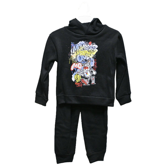 2pc MEMBERS ONLY BOYS HOODED FLEECE SET 3-ASST SIZE C/P 24