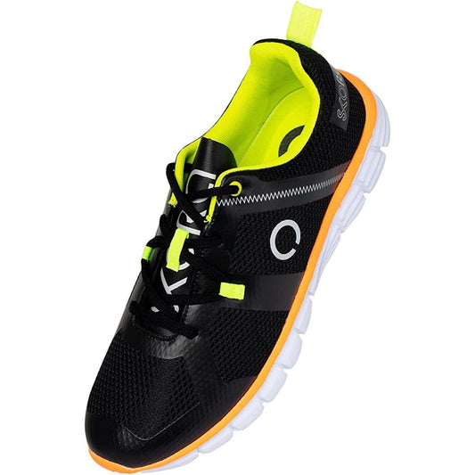 SKORA 8 MEN BLACK/ORANGE SNEAKER SHOES C/P 18
