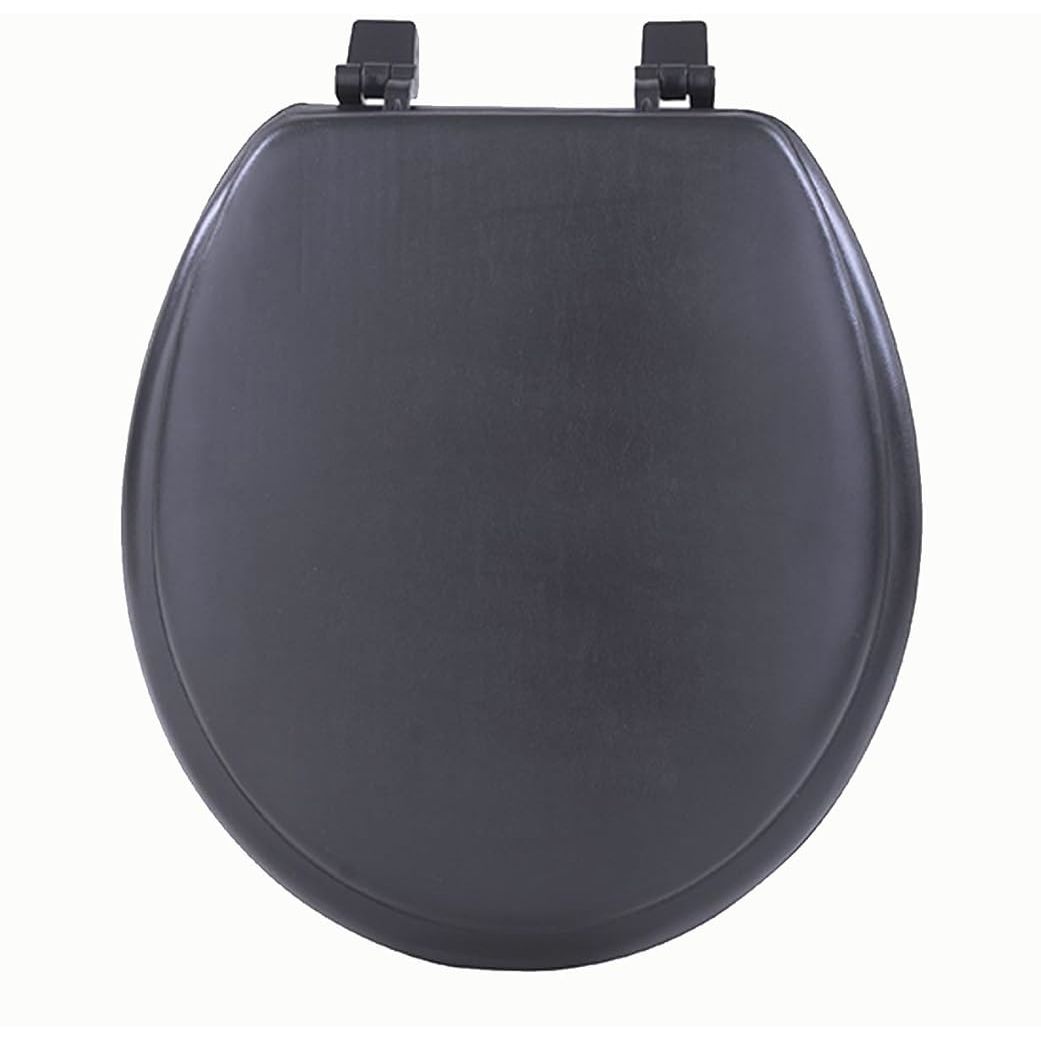 *OUTSIDE OF CA*Toilet Seat Soft Black C/P 6