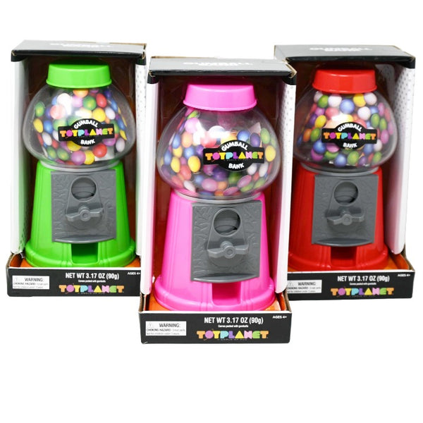 Gumball Machine Bank w/Gumballs C/P 27