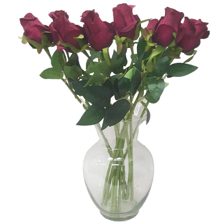 Fuschia Rose Stem 20.5" C/P 288