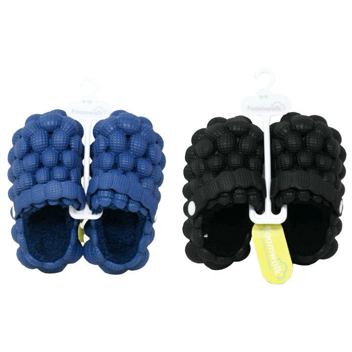 TODDLER BOYS BUBBLE EVA CLOG wSHERPA LINING ASST COLOR/SIZE C/P 36