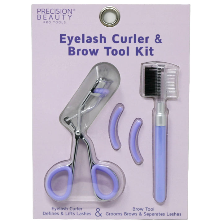 EYELASH CURLER & BROW TOOL SET C/P 144