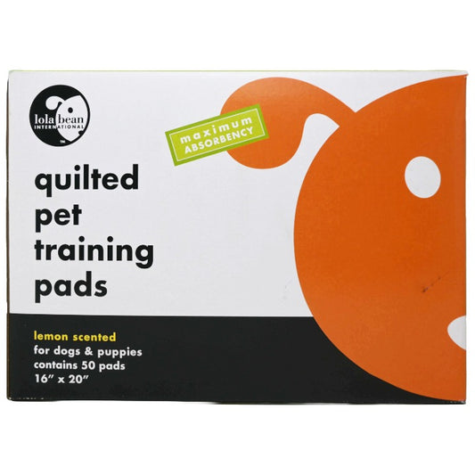 50ct Lem 22x22 Pet Pads C/P 8 Lola Bean International