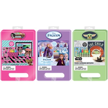 Clipboard Art Set Asst. C/P 6