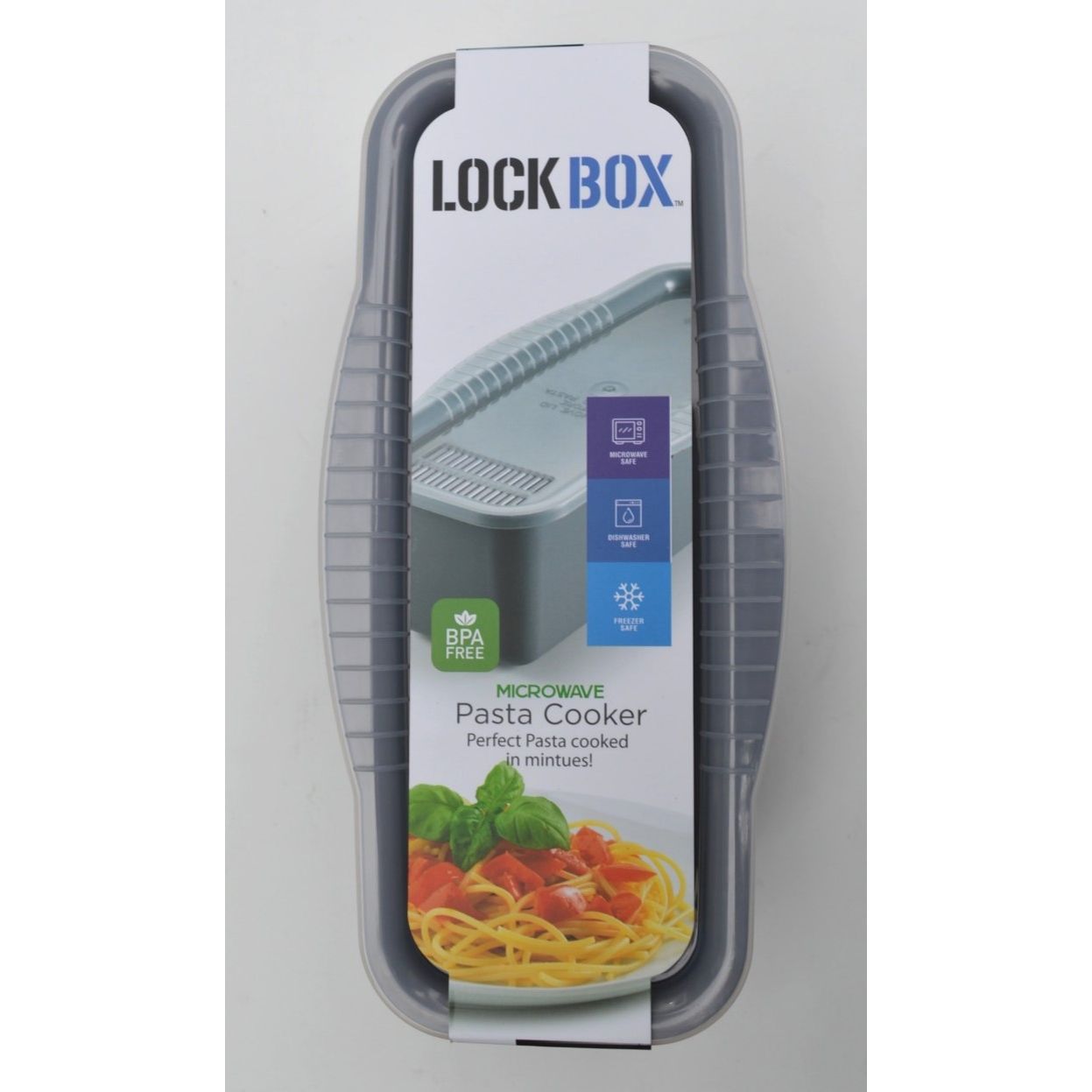 LOCK BOX MICROWAVE PASTA COOKER C/P 6