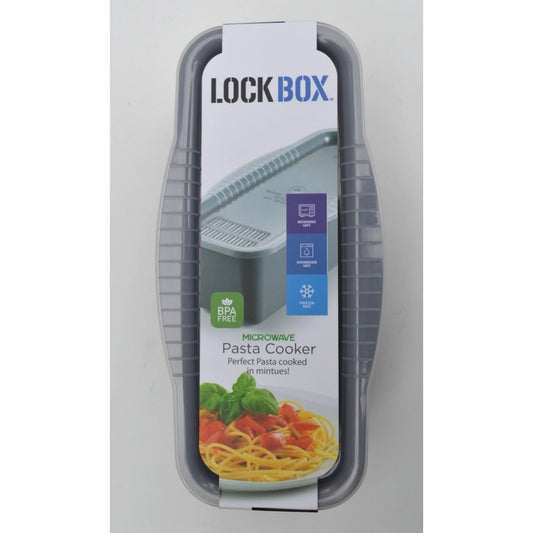 LOCK BOX MICROWAVE PASTA COOKER C/P 6
