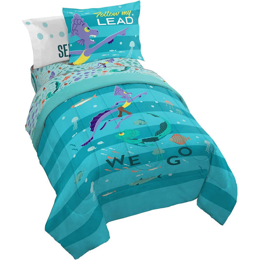 5pc Twin Pixar Luca Bedding and Sheet Set C/P 4