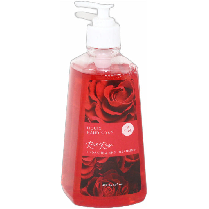 15 fl.oz RED ROSE HAND SOAP C/P 12