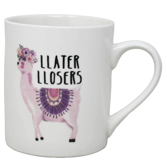 16oz White Llater Mug C/P 36