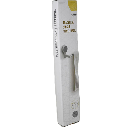 2pk WHITE TRACELESS BATHROOM TOWEL BAR C/P 30