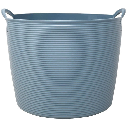 9.8ltr Navy Storage Basket Round C/P 12