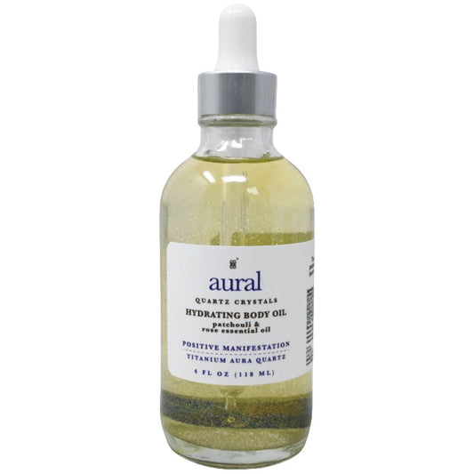4oz Quartz Glitter Body Oil C/P 24 Aural