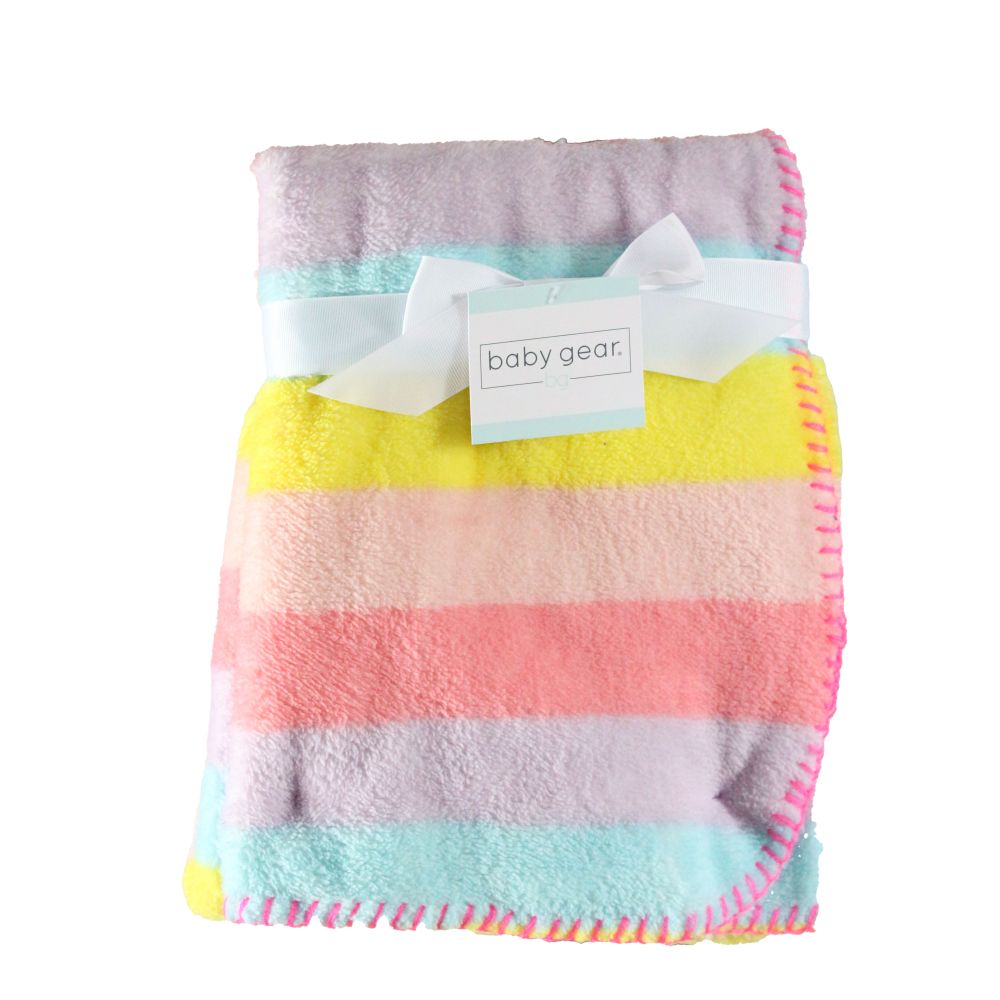 MULTICOLOR PRINTED VELBOA BLANKET C/P 36