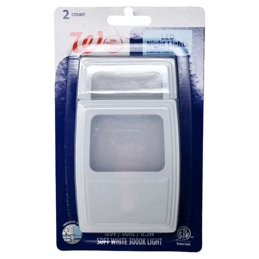2pk LED Nightlight C/P 24