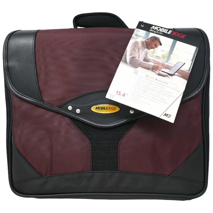 Red 15.6" Briefcase C/P 5 Mobile Edge