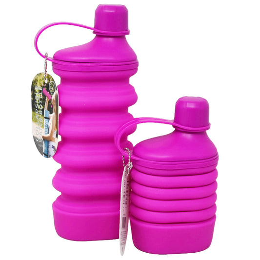CH 16.9OZ SILICONE WATER BOTTLE C/P 48 CHANDRA