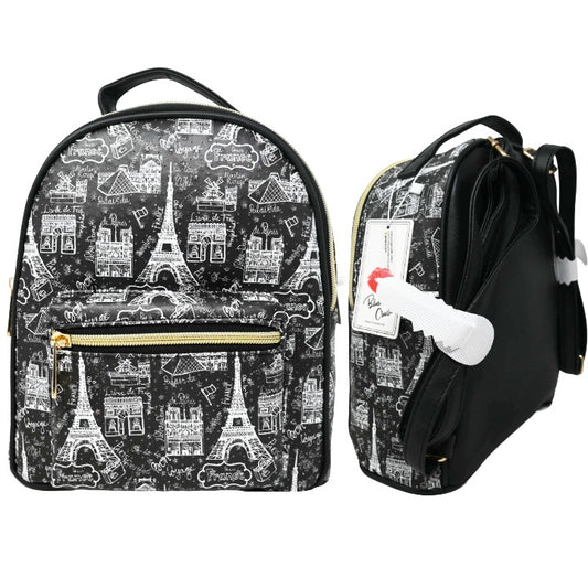 BLK SPRK PARIS BACKPACK (NO UPC, HAS PROP 65 LABEL) C/P 20