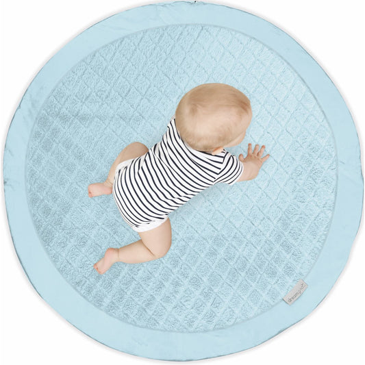 FAUX FUR PLAYMAT - BLUE DIAMOND C/P 12