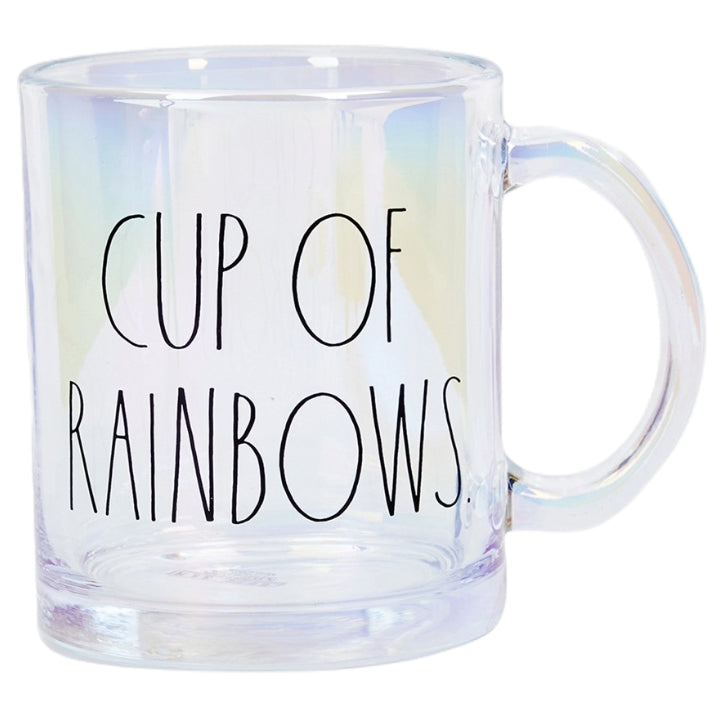 18oz CUP OF RAINBOWS MUG RAINBOW GLASS C/P 16