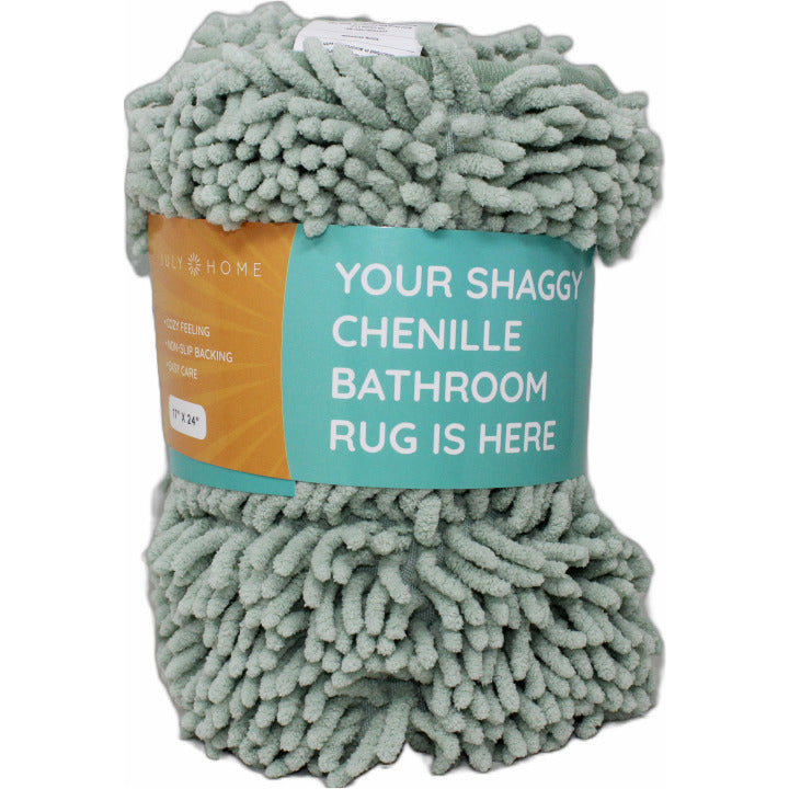 17"x24" SAGE GREEN SOLID BATHROOM RUG C/P 32