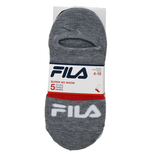5pk FILA MULTI BLOCK SUPER NS SOCKS SIZE 9-11 C/P 60