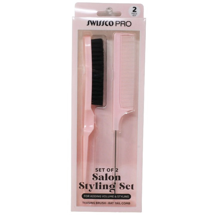 Pnk 2pc Hair Styling Set C/P 72 Swissco