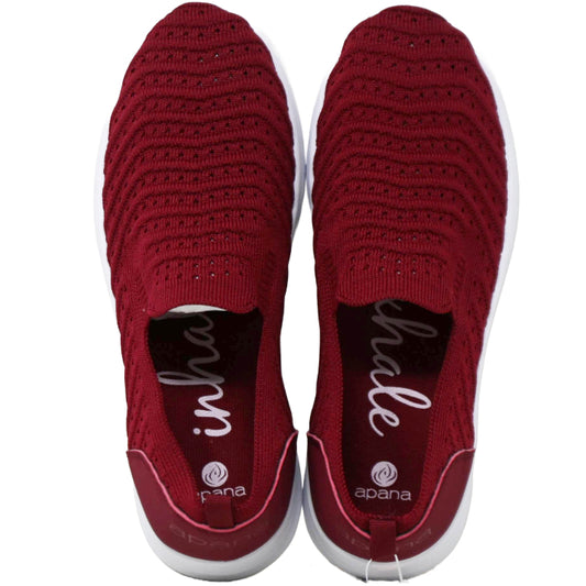 WOMEN WINE COMFY SHOES ASST SIZE APANA C/P 18