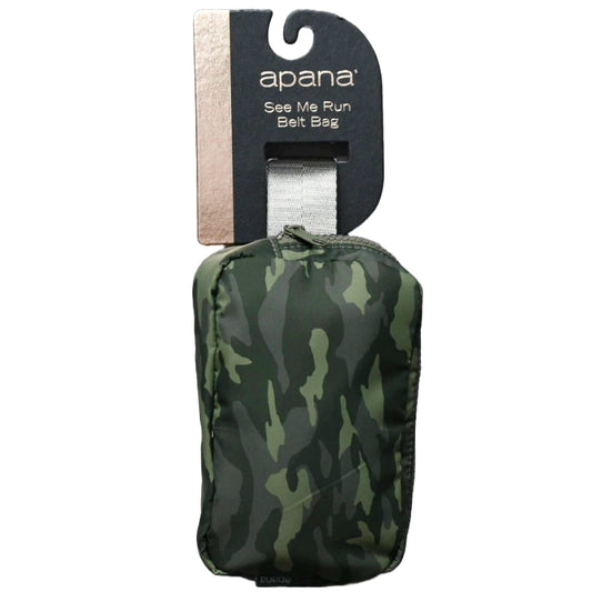 Fern Camo On The Run - Crinkle Mini Waist Pack C/P 36