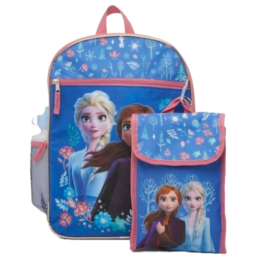 5pc 16" FROZEN BACKPACK SET C/P 12 Disney