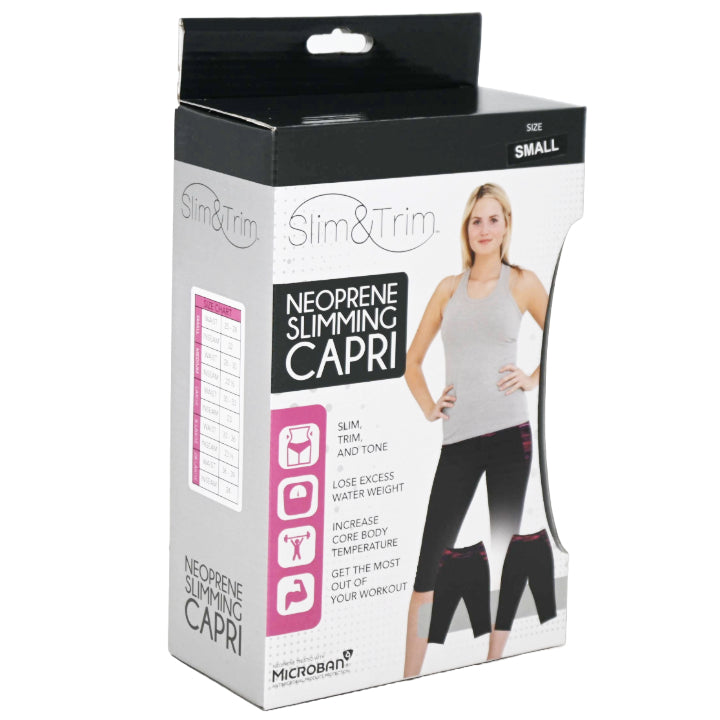 SMALL BLK/MULTI SPACE DYE WOMEN NEOPRENE CAPRI (BOXED) C/P 12