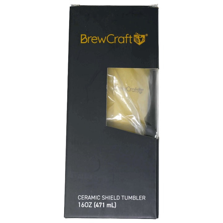 16oz Brn Ceramic Tumbler C/P 30 BrewCraft